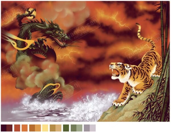 Dragon &Tiger（portrait） - 画像 (3)